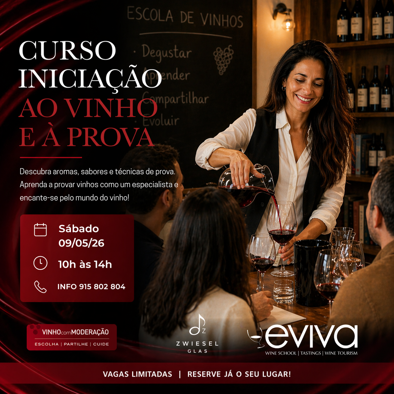 Curso de Iniciação ao Vinho e à Prova