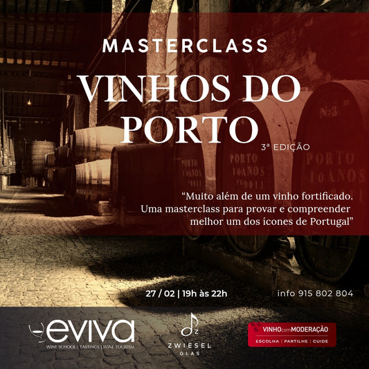 Masterclass Vinho do Porto (Modo Presencial)